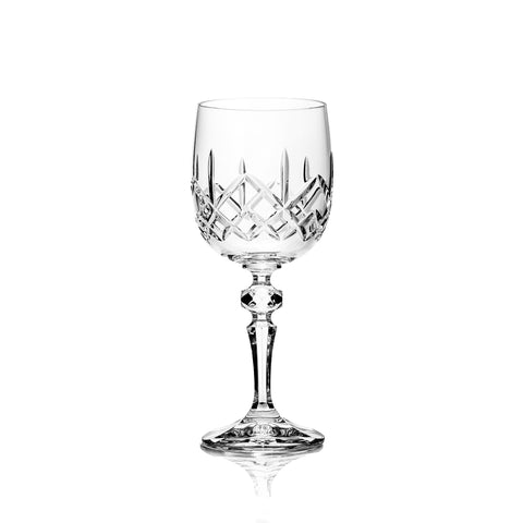 PINEAPPLE ROUND Wine Glasses (set of 6 or 4)